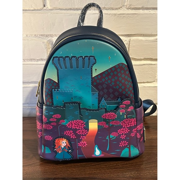 Loungefly | Bags | Nwt Loungefly Disney Brave Princess Merida Castle ...